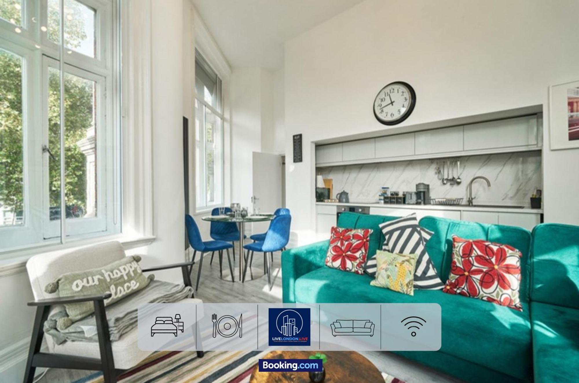 Last-Minute Specials L Sleeps Up To 4 Guests L One-Bedroom Apartment With King Bed And High Ceilings Near Camden By Live London Short Lets & Serviced Accommodation Εξωτερικό φωτογραφία