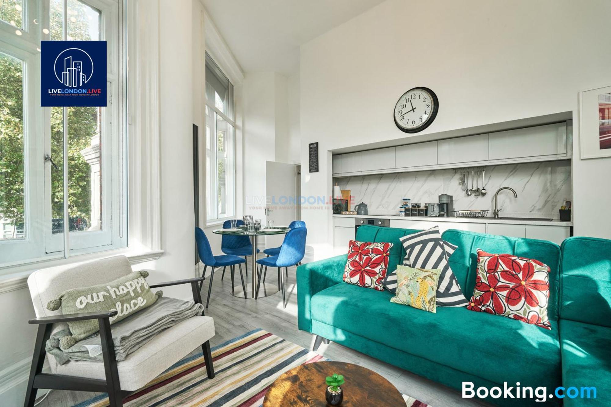 Last-Minute Specials L Sleeps Up To 4 Guests L One-Bedroom Apartment With King Bed And High Ceilings Near Camden By Live London Short Lets & Serviced Accommodation Εξωτερικό φωτογραφία