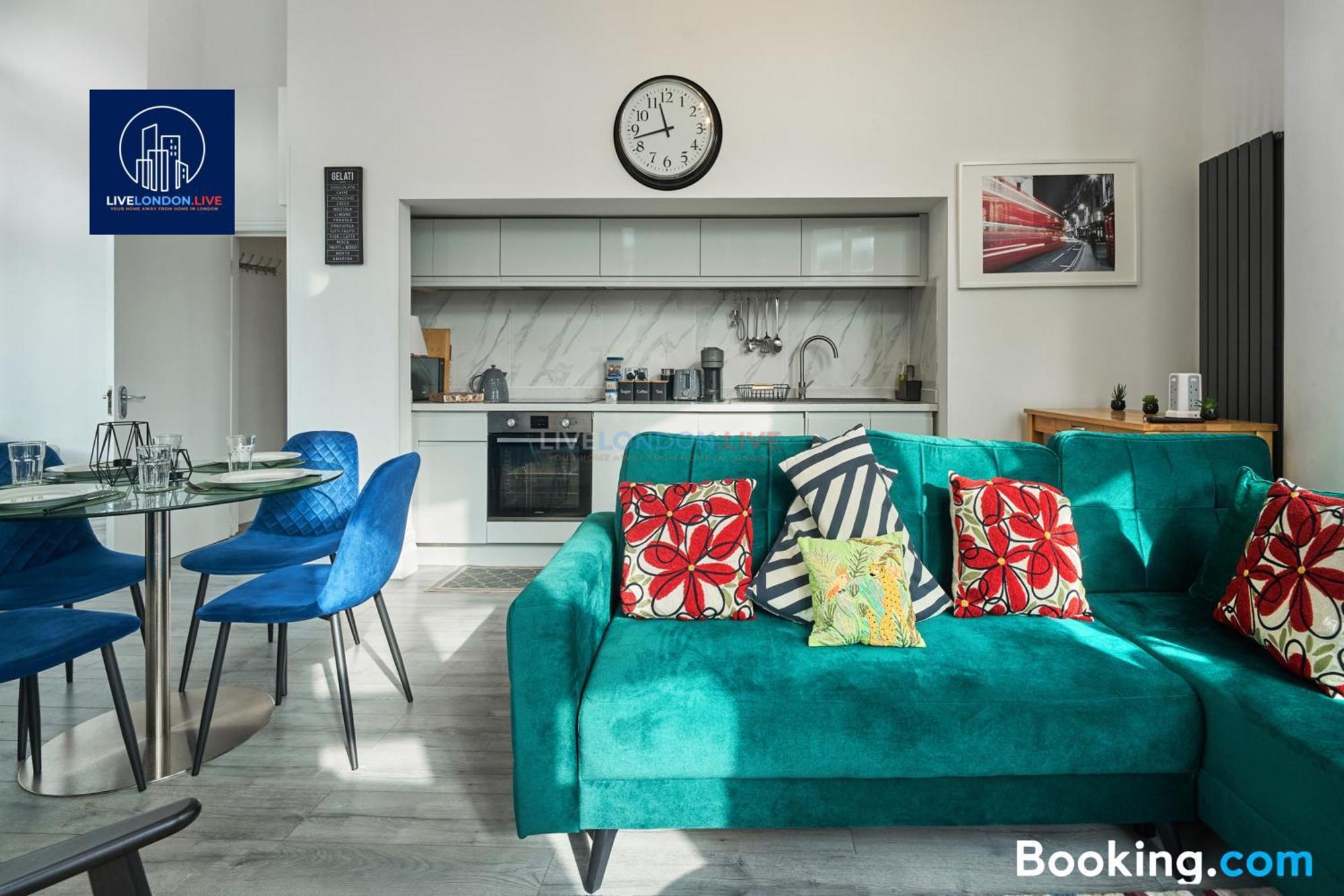 Last-Minute Specials L Sleeps Up To 4 Guests L One-Bedroom Apartment With King Bed And High Ceilings Near Camden By Live London Short Lets & Serviced Accommodation Εξωτερικό φωτογραφία