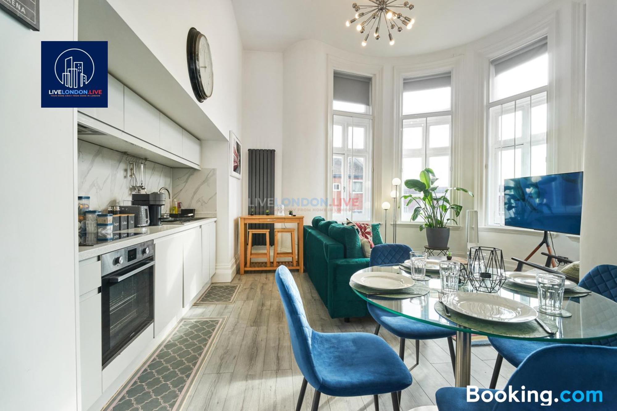 Last-Minute Specials L Sleeps Up To 4 Guests L One-Bedroom Apartment With King Bed And High Ceilings Near Camden By Live London Short Lets & Serviced Accommodation Εξωτερικό φωτογραφία